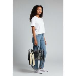 Clear Bags For Women Cute Clear Tote Bag Stadium Approved Clear Handbag With Zip